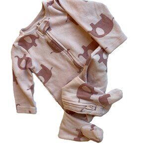 🐘 5 / $10 Bundle | Baby Girl Footie PJ 6-9M